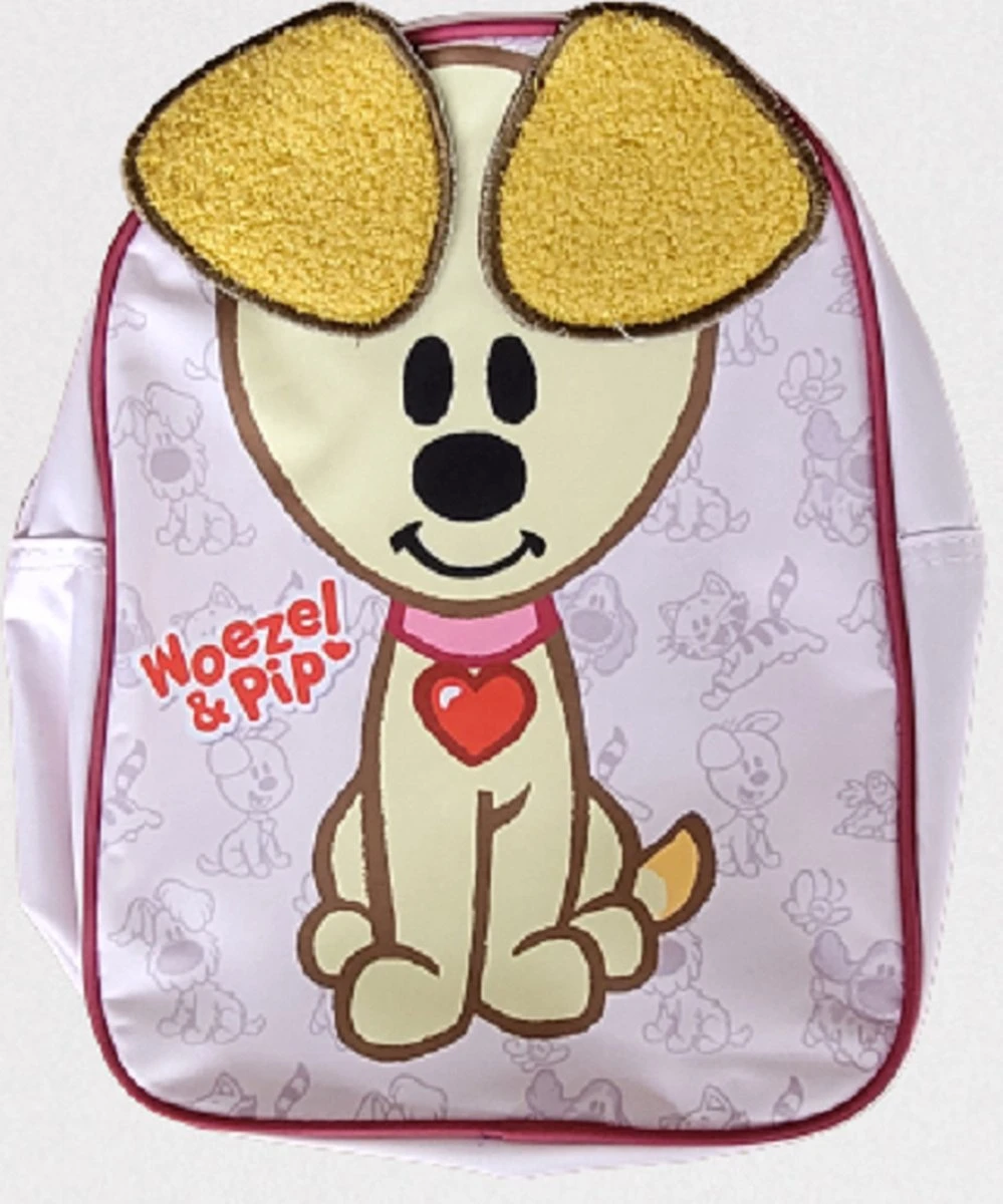 Woezel En Pip Rugtas Voor Peuters - Roze Rugzak 3 Woezel En Pip Rugtas Voor Peuters - Roze Rugzak